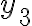 y_{3} y_{3}
