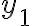 y_{1} y_{1}