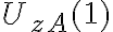  U_{zA}(1) 