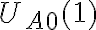  U_{A0}(1) 