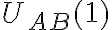 U_{AB}(1) 