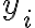 y_{i} y_{i}