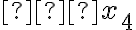  ∆x_{4}