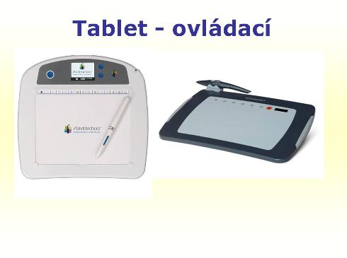 Ovládací tablet